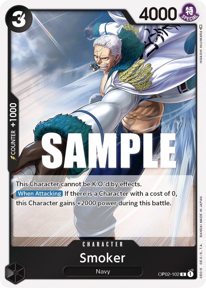 Smoker OP02-102 (Paramount War)  - Foil