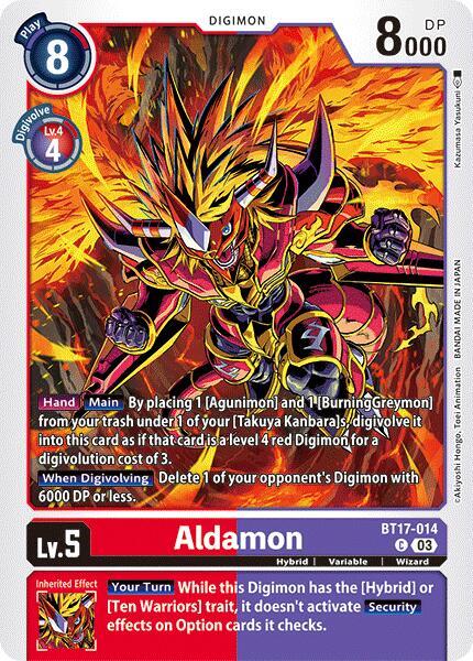 Aldamon BT17-014 C (Secret Crisis) 