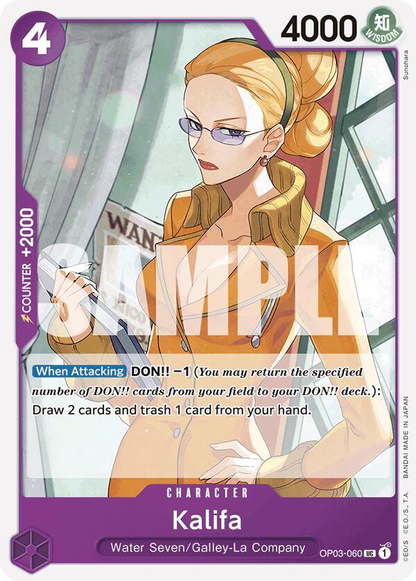 Kalifa (Reprint) OP03-060 (Premium Booster -The Best-) 