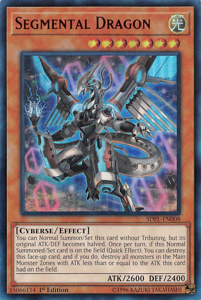 Segmental Dragon SDPL-EN008 (Structure Deck: Powercode Link)  - 1st Edition