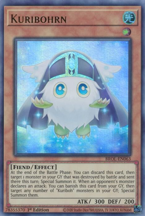 Kuribohrn BROL-EN063 (Brothers of Legend)  - 1st Edition