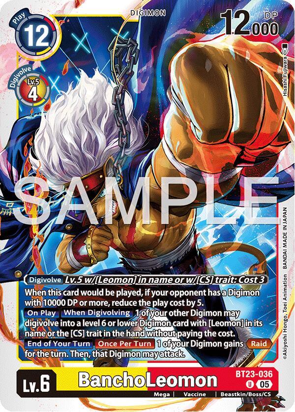BanchoLeomon BT23-036 U (Hackers' Slumber) 