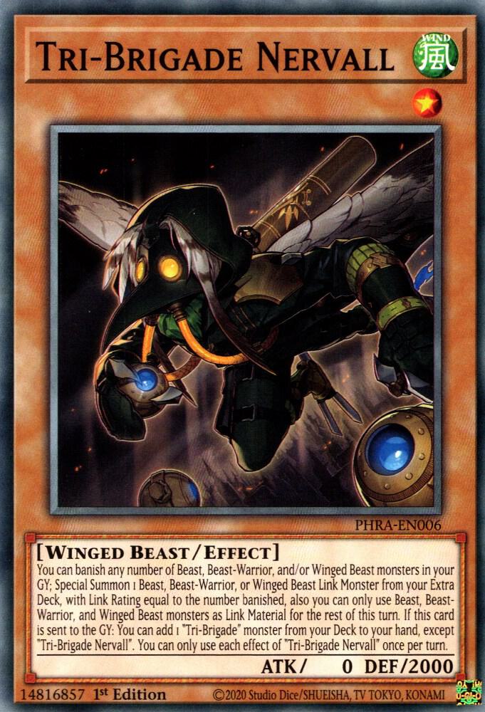 Tri-Brigade Nervall PHRA-EN006 (Phantom Rage)  - 1st Edition