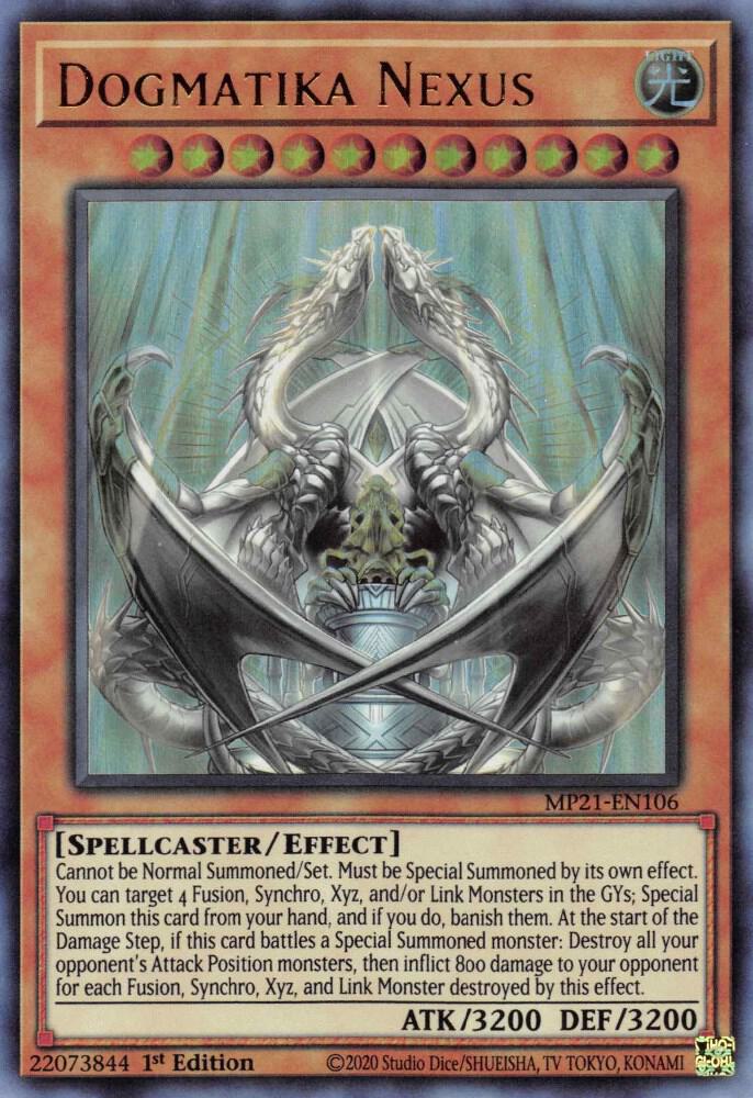 Dogmatika Nexus MP21-EN106 (2021 Tin of Ancient Battles)  - 1st Edition