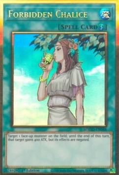 Forbidden Chalice MAGO-EN048 (Maximum Gold)  - 1st Edition