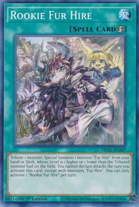 Rookie Fur Hire MP21-EN207 (2021 Tin of Ancient Battles)  - 1st Edition