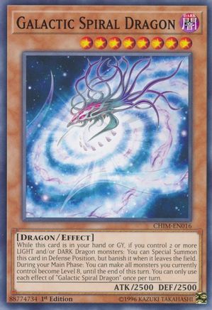 Galactic Spiral Dragon (CHIM-EN016) - Common - Unlimited - Chaos Impact