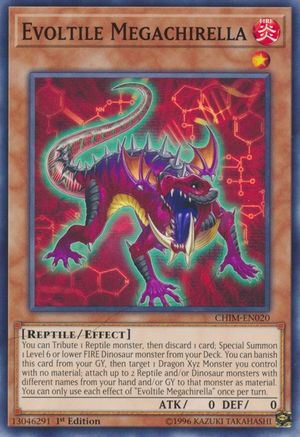 Evoltile Megachirella (CHIM-EN020) - Common - Unlimited - Chaos Impact