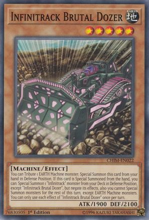 Infinitrack Brutal Dozer (CHIM-EN022) - Common - Unlimited - Chaos Impact