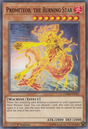 Prometeor, the Burning Star (CHIM-EN025) - Common - Chaos Impact