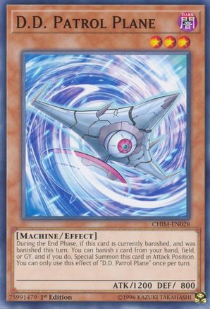 D.D. Patrol Plane (CHIM-EN028) - Common - Chaos Impact