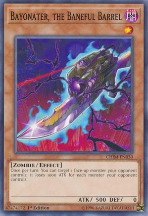 Bayonater, the Baneful Barrel (CHIM-EN030) - Common - Chaos Impact