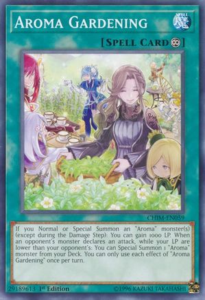 Aroma Gardening (CHIM-EN059) - Common - Unlimited - Chaos Impact