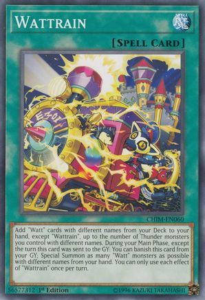 Wattrain (CHIM-EN060) - Common - Chaos Impact