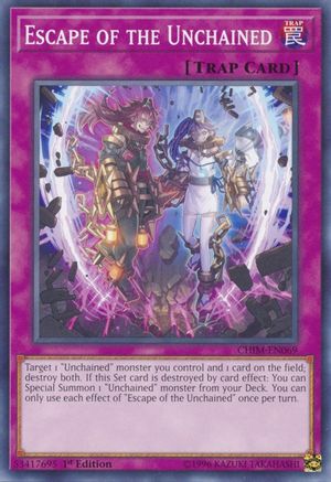 Escape of the Unchained (CHIM-EN069) - Common - Chaos Impact