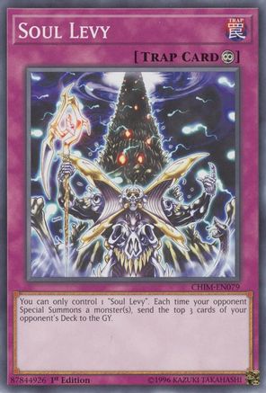 Soul Levy (CHIM-EN079) - Common - Unlimited - Chaos Impact