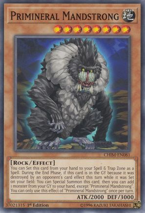 Primineral Mandstrong (CHIM-EN081) - Common - Chaos Impact