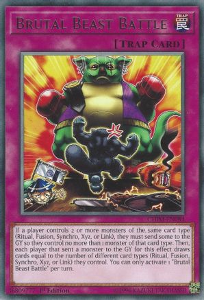 Brutal Beast Battle (CHIM-EN084) - Rare - Chaos Impact