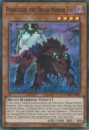 Phantasos, the Dream Mirror Foe (CHIM-EN086) - Super Rare - Unlimited - Chaos Impact