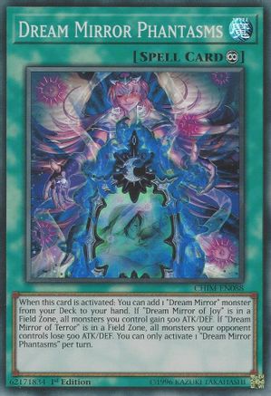Dream Mirror Phantasms (CHIM-EN088) - Super Rare - Chaos Impact