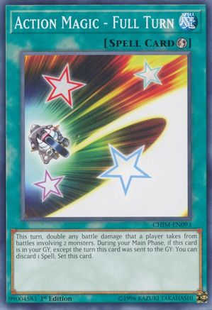 Action Magic - Full Turn (CHIM-EN093) - Common - Chaos Impact