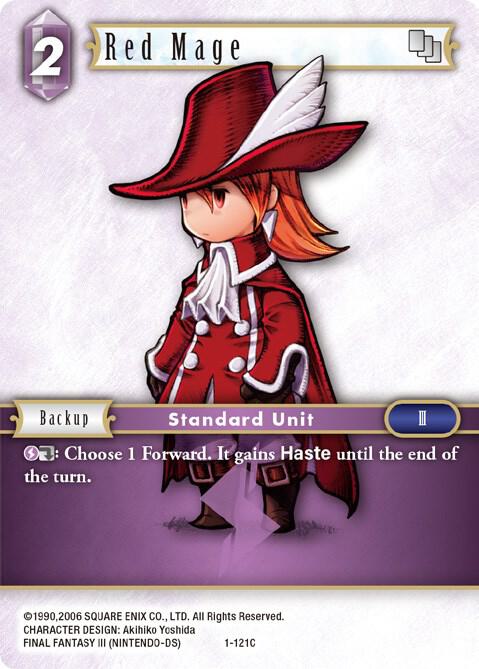 Red Mage - Refia 1-121C (Opus I) 