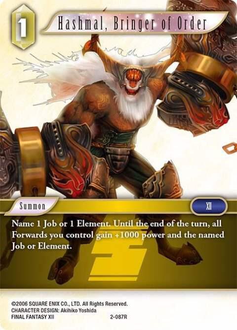 Hashmal, Bringer of Order 2-087R (Opus II) 