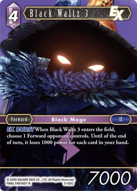 Black Waltz 3 EX 3-105C (Opus III) 