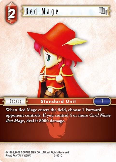 Red Mage 3-001C (Opus III) 