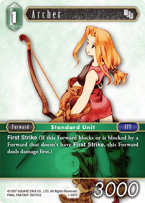 Archer - Female 1-087C (Opus I) 