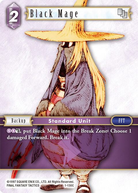 Black Mage - Female 1-130C (Opus I) 