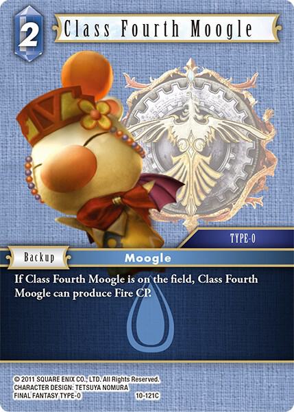 Class Fourth Moogle 10-121C (Opus X) 