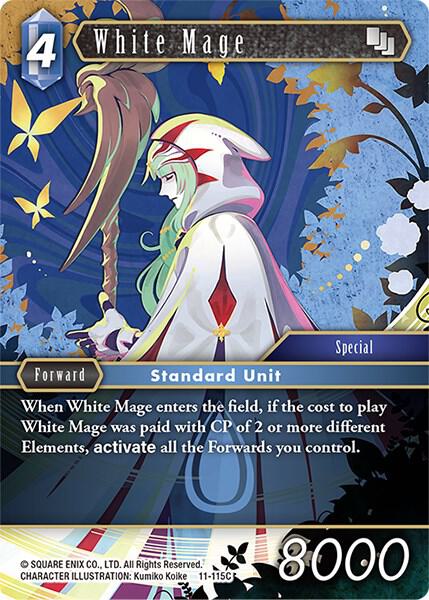 White Mage 11-115C (Opus XI)  - Foil