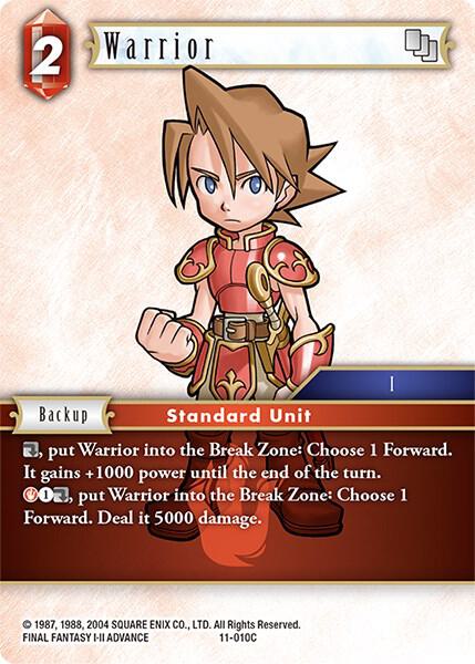 Warrior 11-010C (Opus XI) 