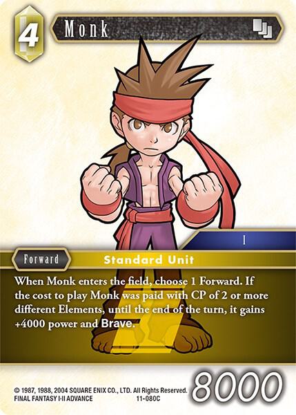 Monk 11-080C (Opus XI) 