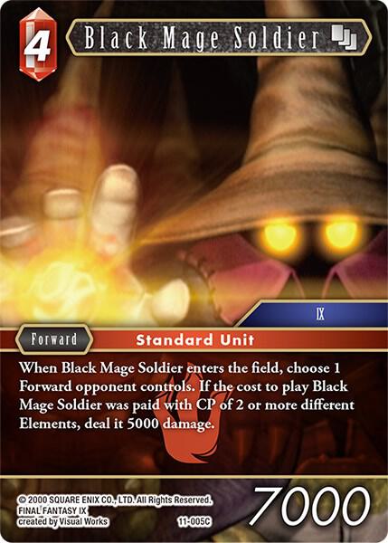 Black Mage Soldier 11-005C (Opus XI) 
