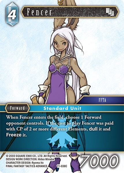 Fencer 11-038C (Opus XI) 