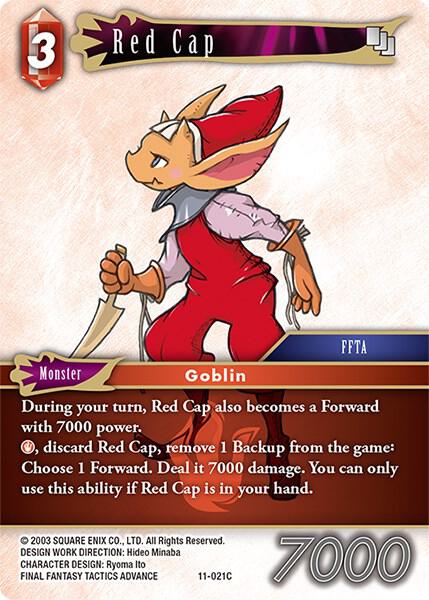 Red Cap 11-021C (Opus XI) 