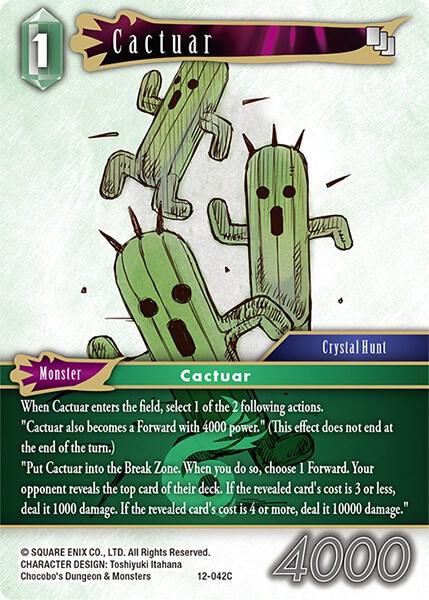 Cactuar 12-042C (Opus XII) 