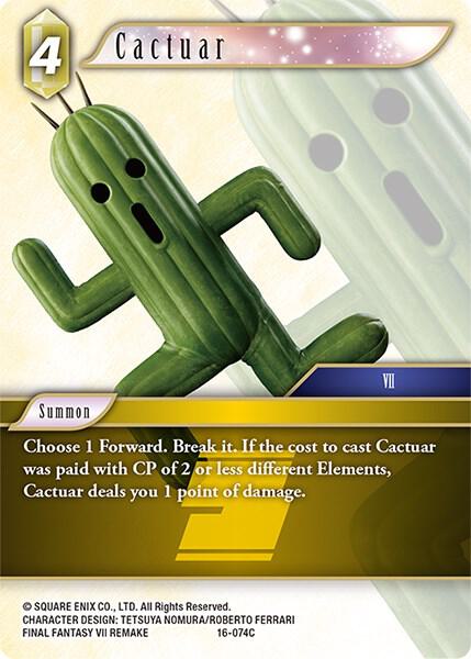 Cactuar 16-074C (Emissaries of Light) 