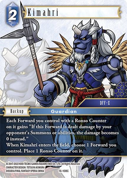 Kimahri 16-108C (Emissaries of Light) 