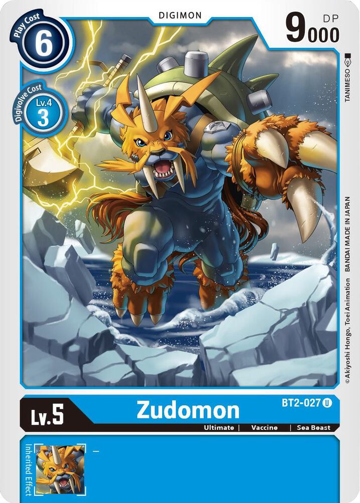 Zudomon BT2 027 BT2-027 U (Release Special Booster 1.5) 