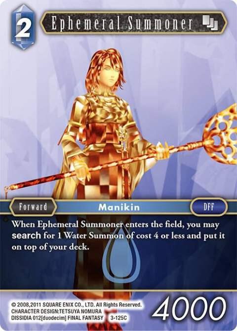 Ephemeral Summoner 3-125C (Opus III)  - Foil