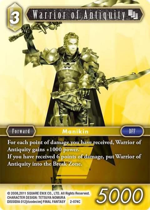 Warrior of Antiquity 2-074C (Opus II) 