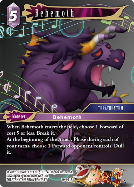 Behemoth 19-081R (From Nightmares) 