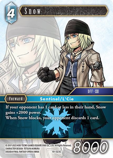Snow 19-023C (From Nightmares) 