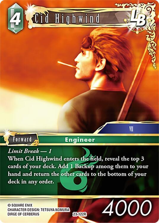 Cid Highwind 23-122R (Hidden Trials) 
