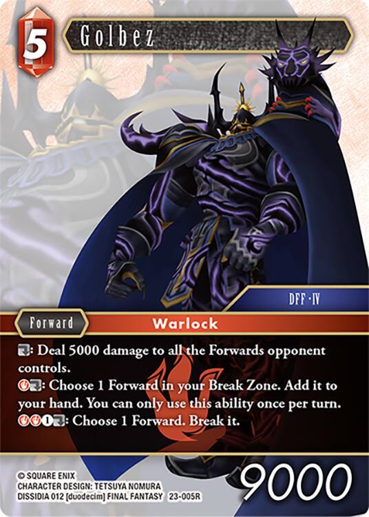 Golbez 23-005R (Hidden Trials) 