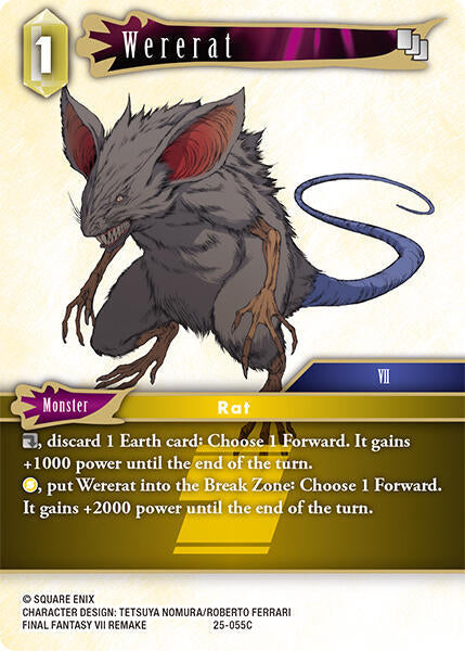 Wererat 25-055C (Tears of the Planet) 