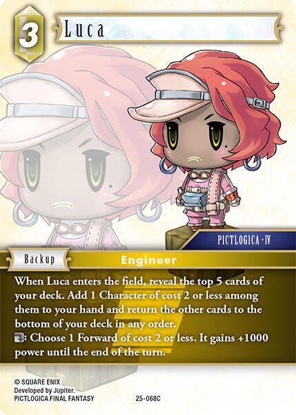 Luca 25-068C (Tears of the Planet) 